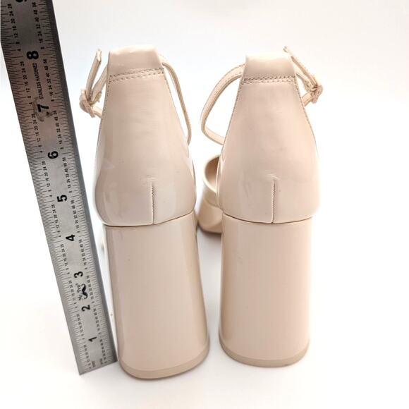 Circus by Sam Edelman Rosa Ankle-Strap Platform Pumps Vanilla Women's Size US9 - Picture 4 of 11